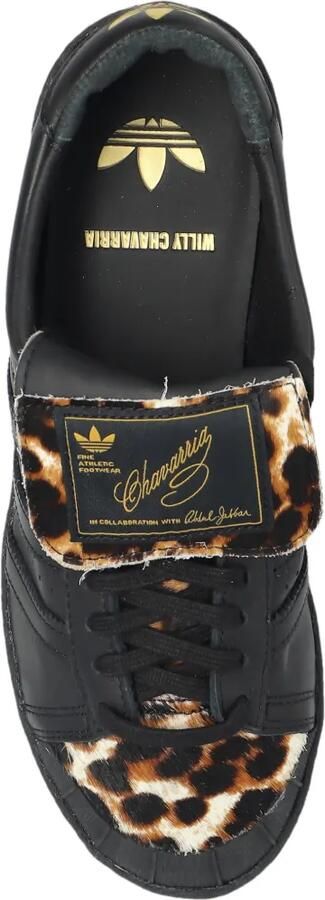 Adidas Jabbar Low sneakers met luipaardprint Zwart - Foto 4