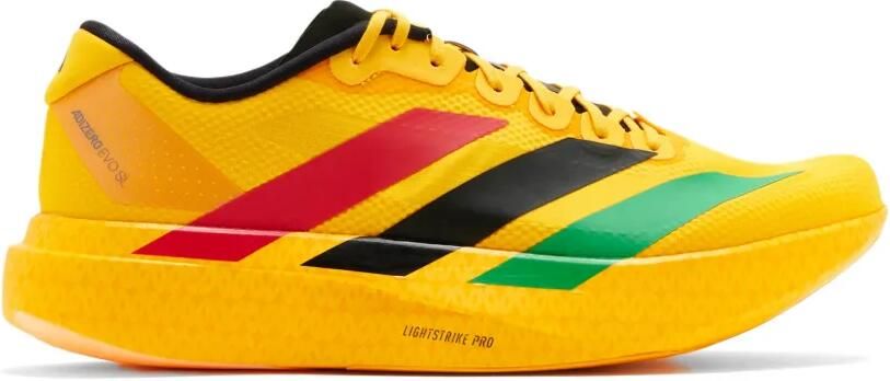 Adidas Jamaica 26 x Bob Marley Adizero EVO SL sneakers Geel