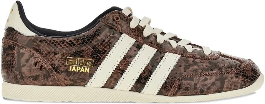 Adidas Japan gestreepte sneakers Bruin