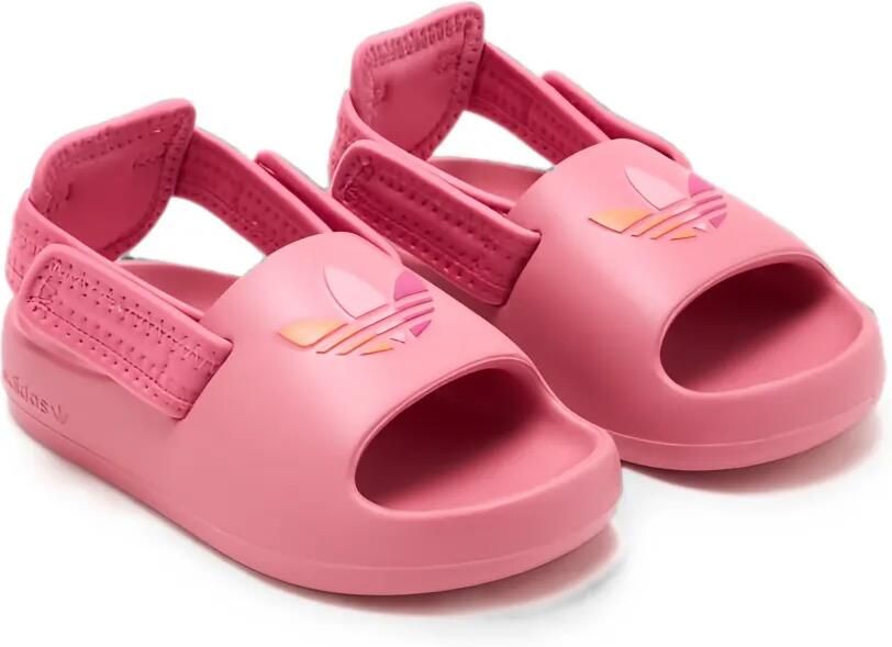 Adidas Kids AdiFOM Adilette sandalen met klittenband Roze - Foto 2