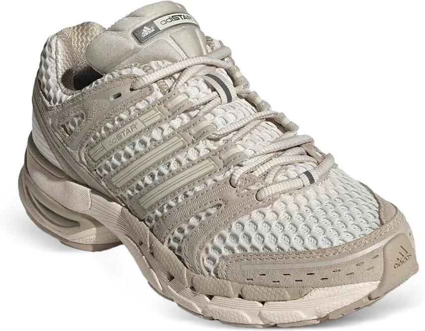 Adidas Kids Adistar Control 5 sneakers met mesh vlak Beige