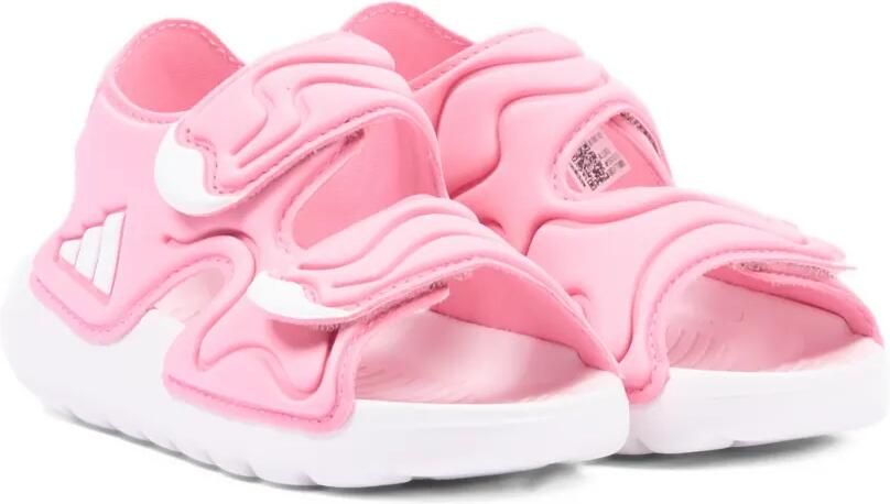 Adidas Kids Altaswim 3 sandalen met logoband Roze