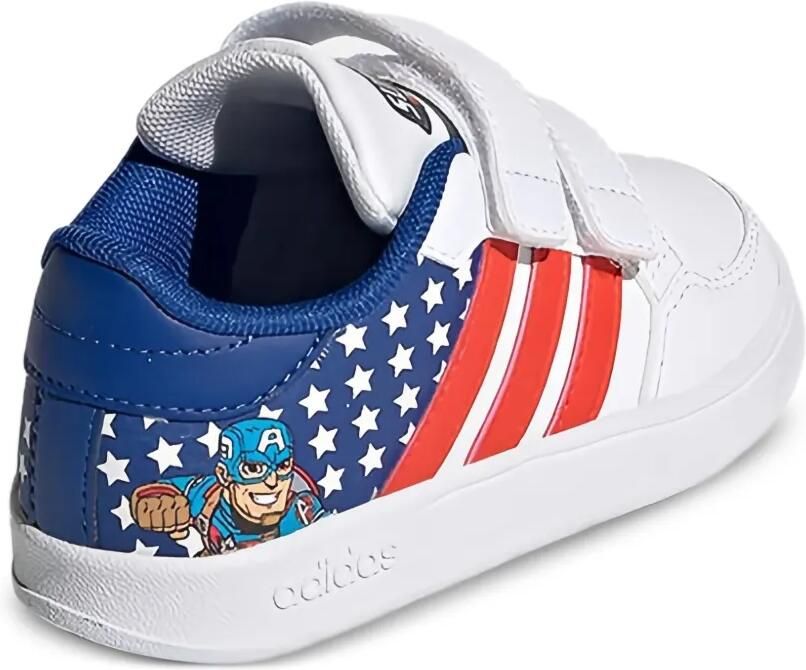 Adidas Kids Breaknet "Marvel Captain America" sneakers Wit - Foto 2