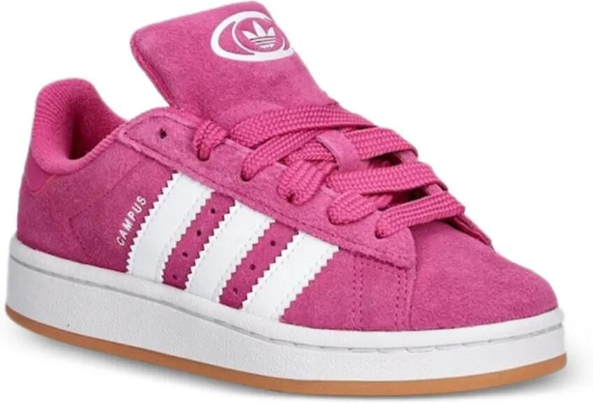 Adidas Kids Campus00 gestreepte sneakers Roze