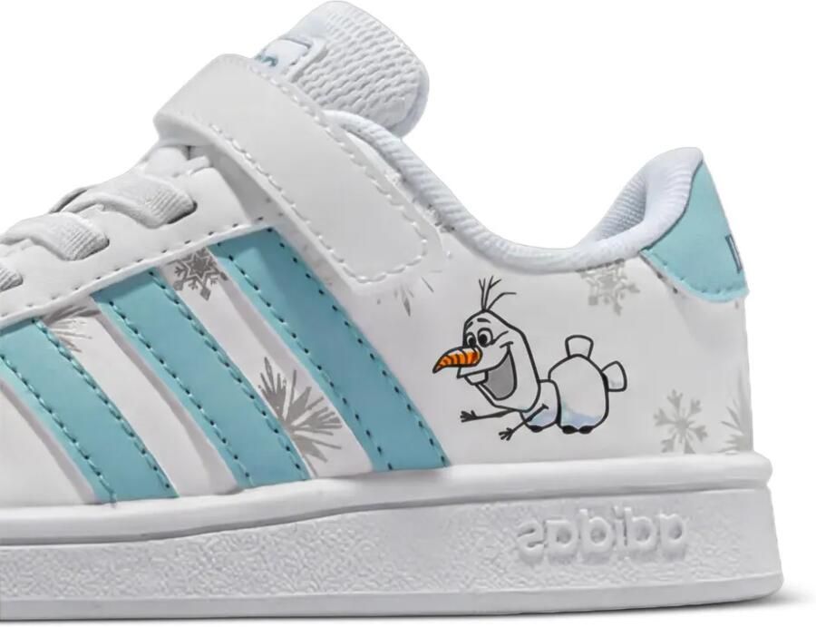 Adidas Kids Disney Grand Court Olaf sneakers Wit - Foto 2