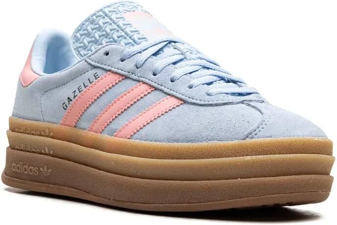 Adidas Kids Gazelle Bold "Baby Blue Pink" sneakers Blauw