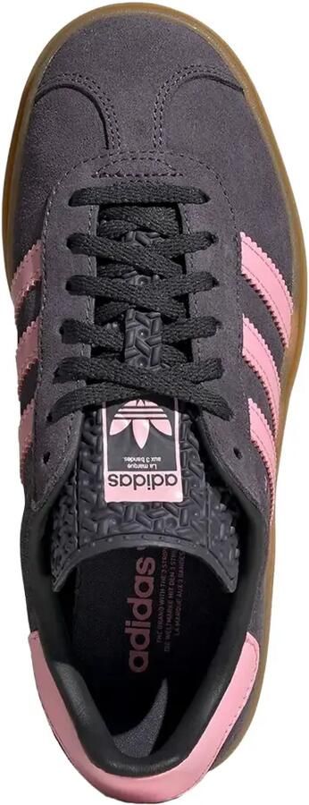 Adidas Kids Gazelle Bold low-top sneakers met plateauzool Grijs - Foto 5