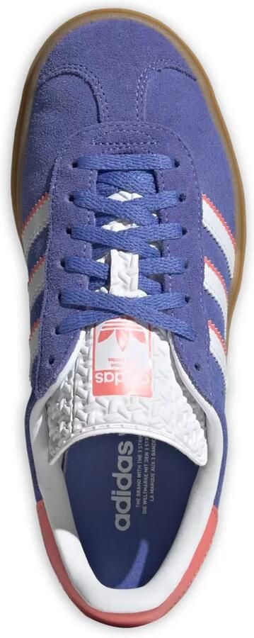 Adidas Kids Gazelle Bold sneakers met strepen Paars - Foto 4