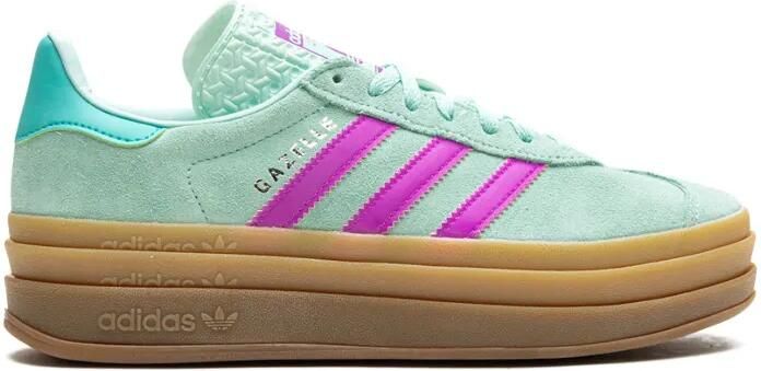 Adidas Kids Gazelle Bold "Turqoise Pink" sneakers Groen