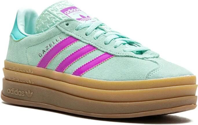 Adidas Kids Gazelle Bold "Turqoise Pink" sneakers Groen - Foto 2