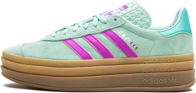 Adidas Kids Gazelle Bold "Turqoise Pink" sneakers Groen - Foto 4