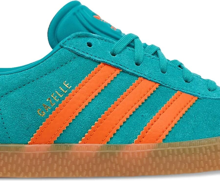 Adidas Kids Gazelle gestreepte sneakers Blauw - Foto 2