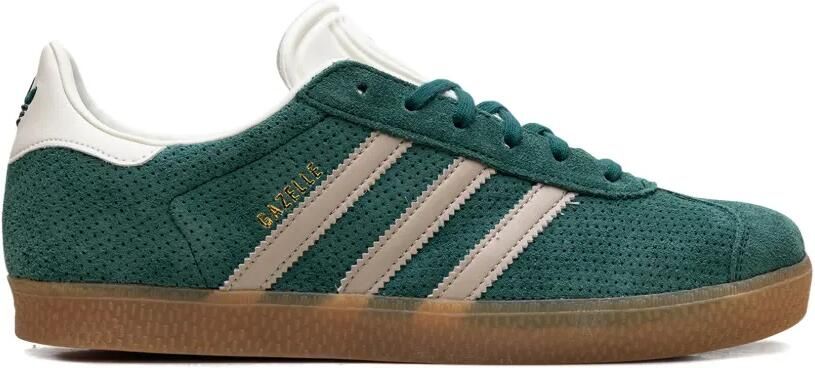 Adidas Kids Gazelle gestreepte sneakers Groen