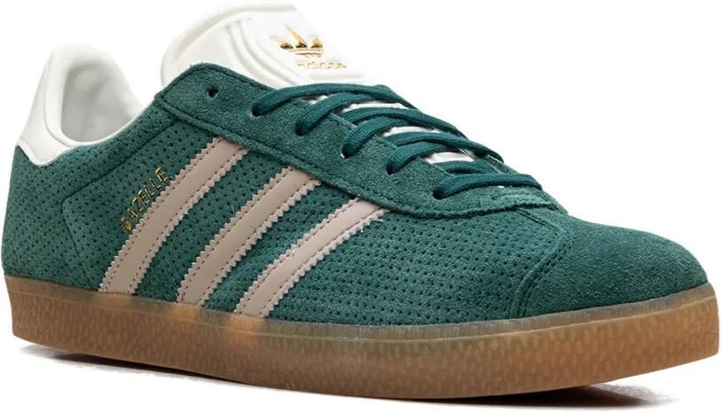 Adidas Kids Gazelle gestreepte sneakers Groen - Foto 2
