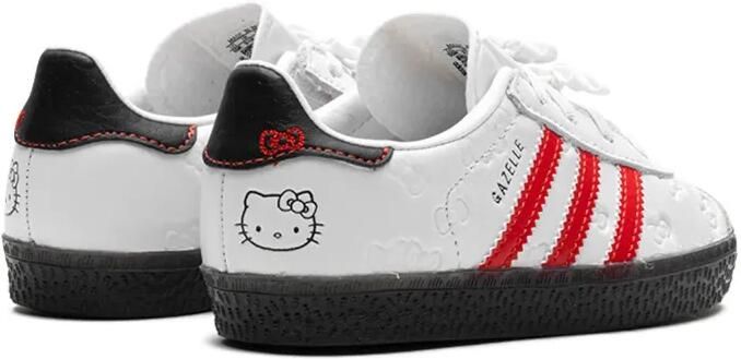 Adidas Kids Gazelle "Hello Kitty 50th Anniversary" sneakers Wit - Foto 4