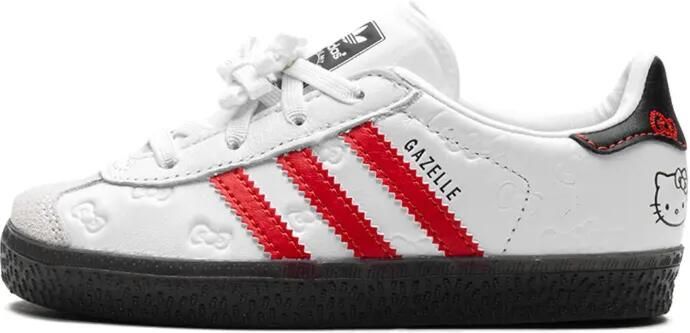 Adidas Kids Gazelle "Hello Kitty 50th Anniversary" sneakers Wit - Foto 3