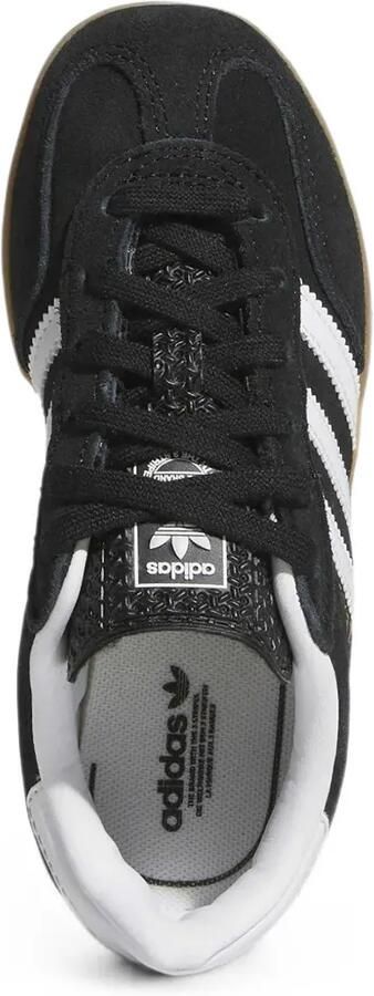 Adidas Kids Gazelle Indoor sneakers met logo-print Zwart - Foto 4