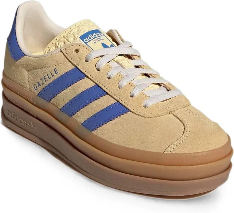 Adidas Kids Gazelle sneakers met plateauzool Beige - Foto 2