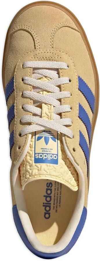 Adidas Kids Gazelle sneakers met plateauzool Beige - Foto 5