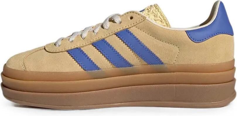 Adidas Kids Gazelle sneakers met plateauzool Beige - Foto 4