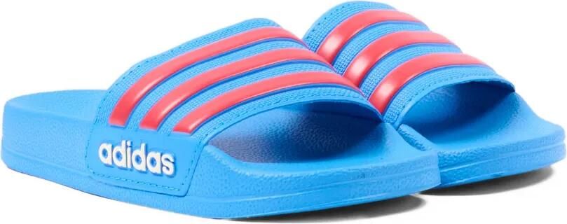 Adidas Kids Gestreepte sandalen Blauw