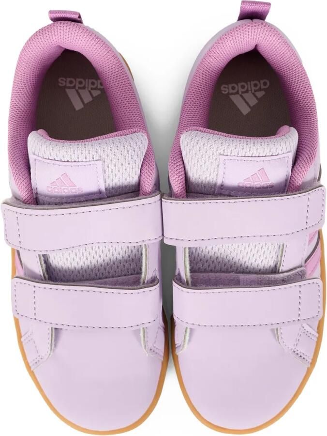 Adidas Kids Gestreepte sneakers met klittenband Roze - Foto 3