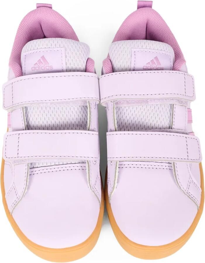 Adidas Kids Gestreepte sneakers met klittenband Roze - Foto 2