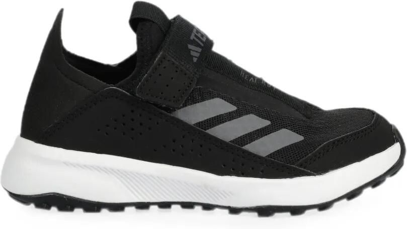 Adidas Kids Gestreepte sneakers met klittenband Zwart