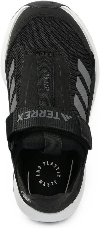 Adidas Kids Gestreepte sneakers met klittenband Zwart - Foto 4