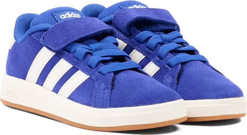 Adidas Kids Grand Court 00s leren sneakers Blauw