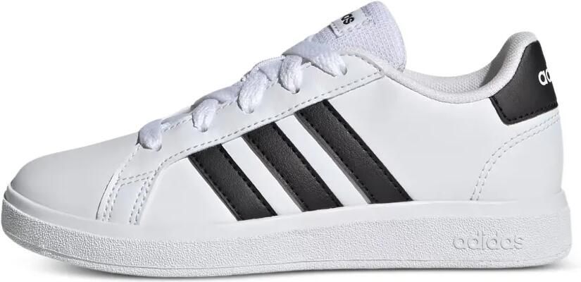Adidas Kids Grand Court 2.0 gestreepte sneakers Wit