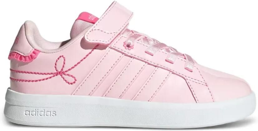 Adidas Kids Grand Court 3.0 sneakers met strik-detail Roze - Foto 2