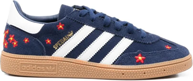 Adidas Kids Handball Spezial sneakers met geborduurde bloe Blauw
