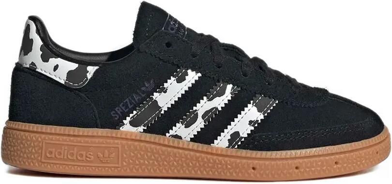 Adidas Kids Handball Spezial sneakers met koeien-print Zwart - Foto 5