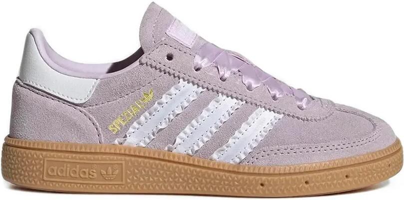 Adidas Kids Handball Spezial sneakers met ruches Paars