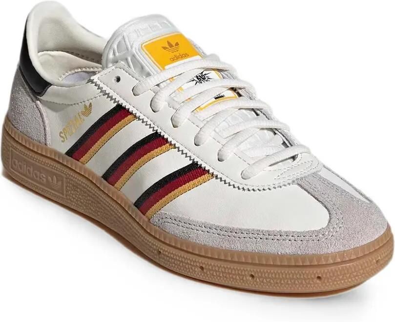 Adidas Kids Handball Spezial sneakers met streepdetail Wit