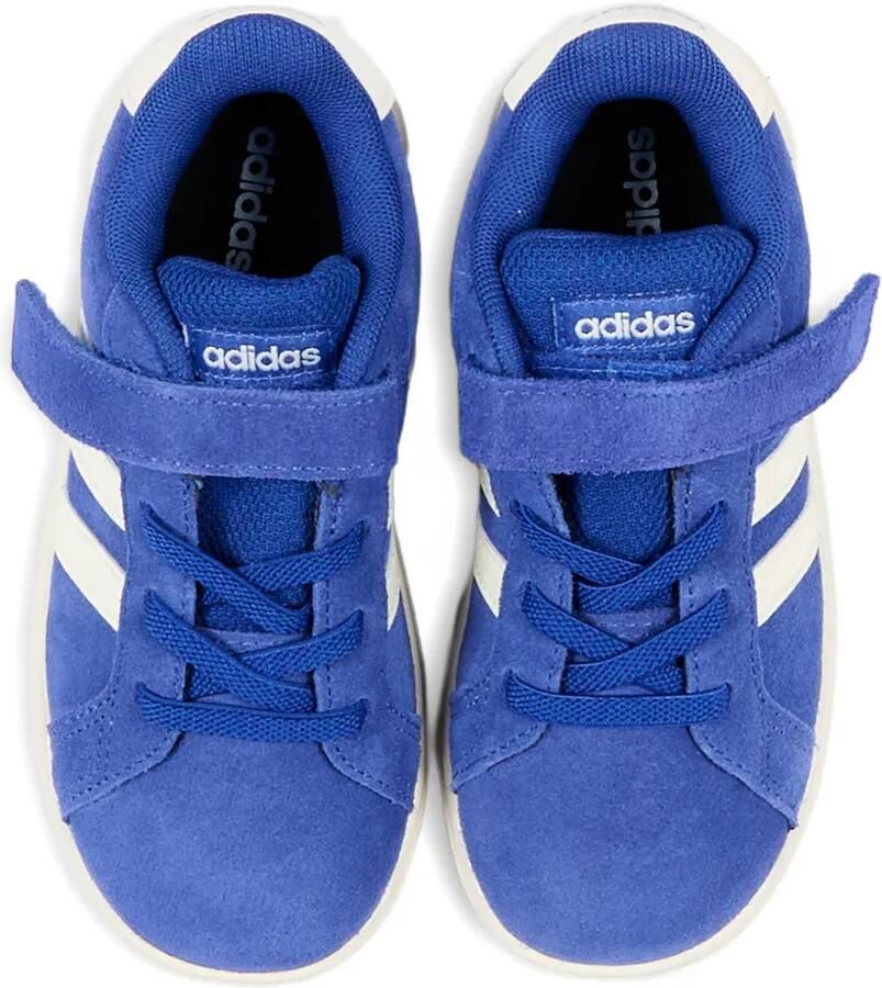 Adidas Kids Leren sneakers met streep Blauw - Foto 2
