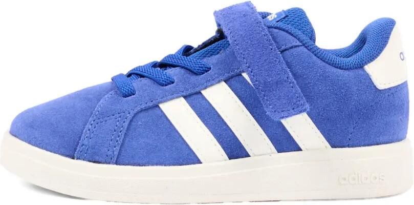 Adidas Kids Leren sneakers met streep Blauw - Foto 3