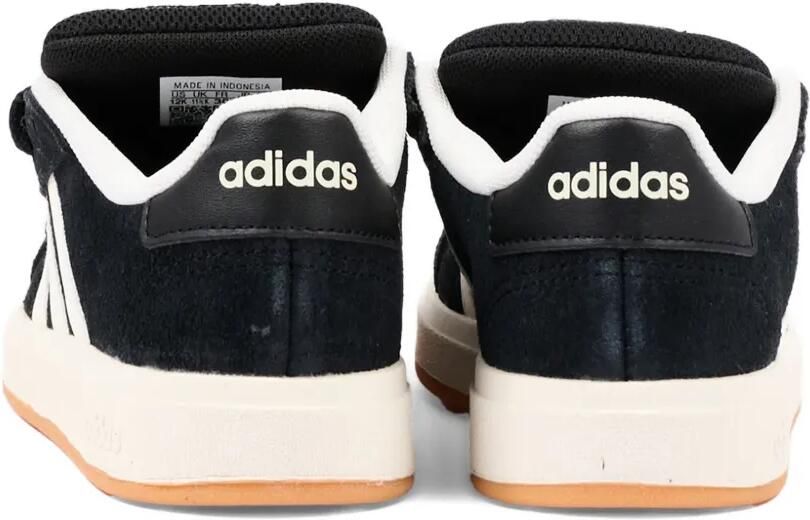 Adidas Kids Leren sneakers met streep Zwart - Foto 3