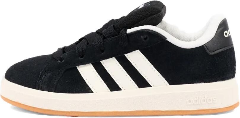 Adidas Kids Leren sneakers met streep Zwart - Foto 4