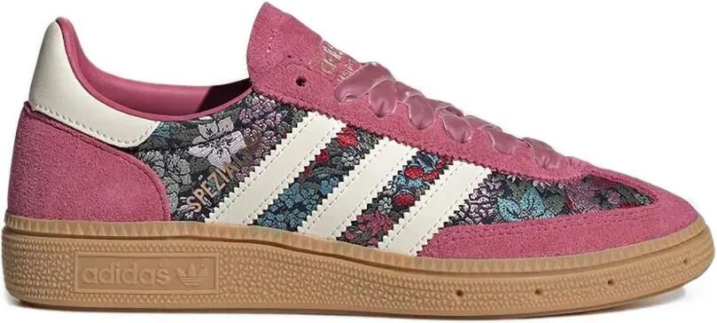 Adidas Kids Liberty Handball Spezial sneakers met bloe print Roze - Foto 5