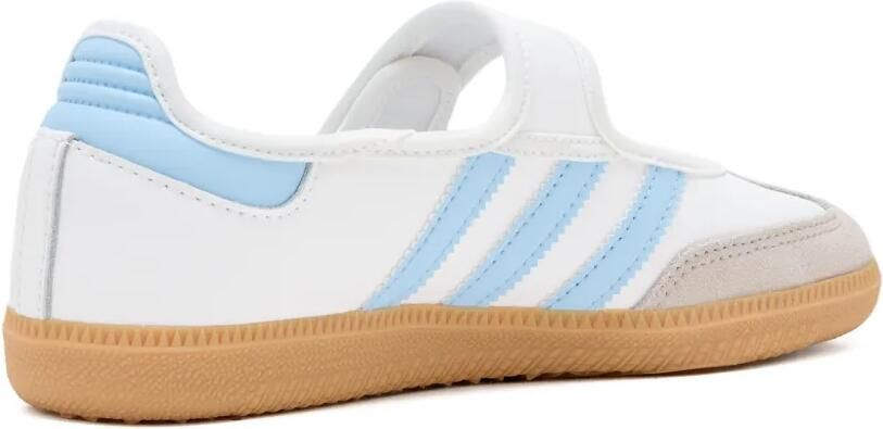 Adidas Kids Samba Jane ballerina's met klittenband Wit - Foto 3