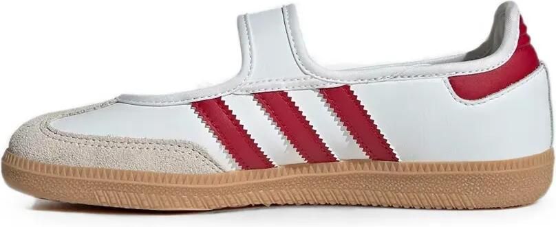 Adidas Kids Samba Jane sneakers met klittenband Wit - Foto 5