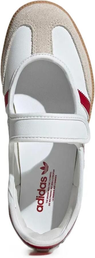 Adidas Kids Samba Jane sneakers met klittenband Wit - Foto 4