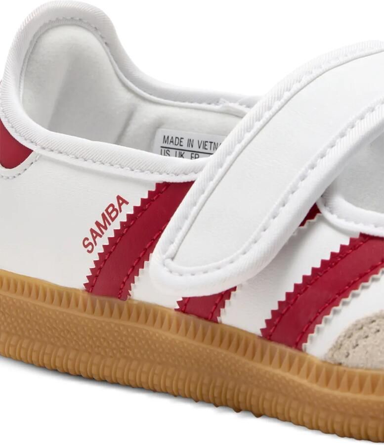 Adidas Kids Samba Jane sneakers Wit - Foto 2