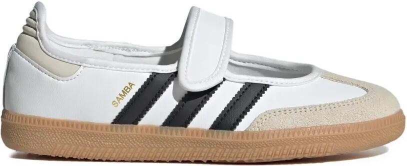 Adidas Kids Samba Jane "White Alumina Gum" sneakers Wit