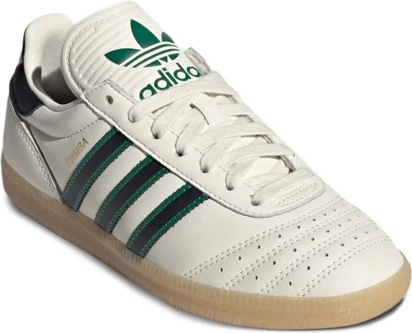 Adidas Kids Samba JP gestreepte sneakers Wit