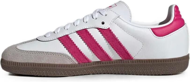 Adidas Kids Samba leren low-top sneakers met vlakken Wit - Foto 5
