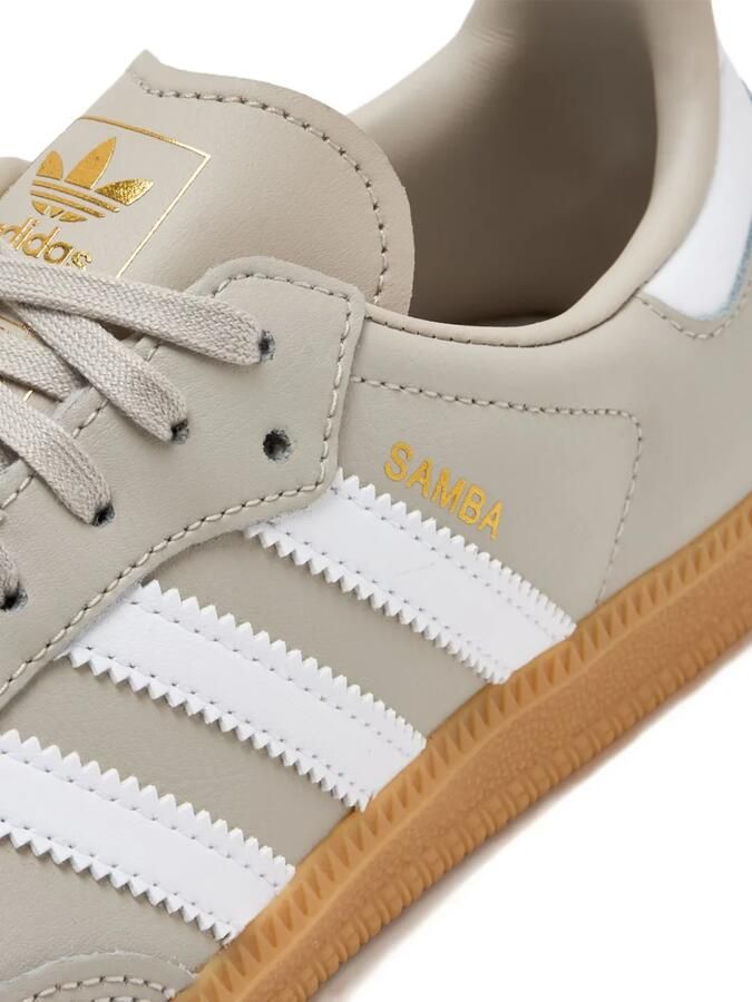 Adidas Kids Samba leren sneakers Beige - Foto 3