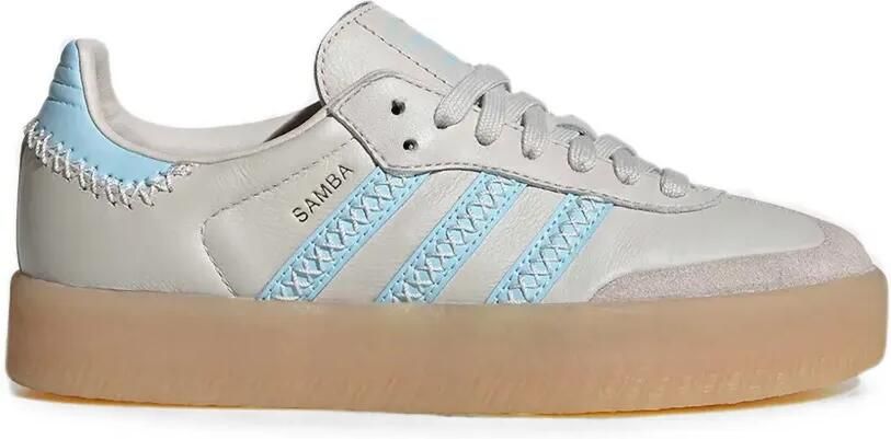 Adidas Kids Samba leren sneakers Grijs - Foto 4